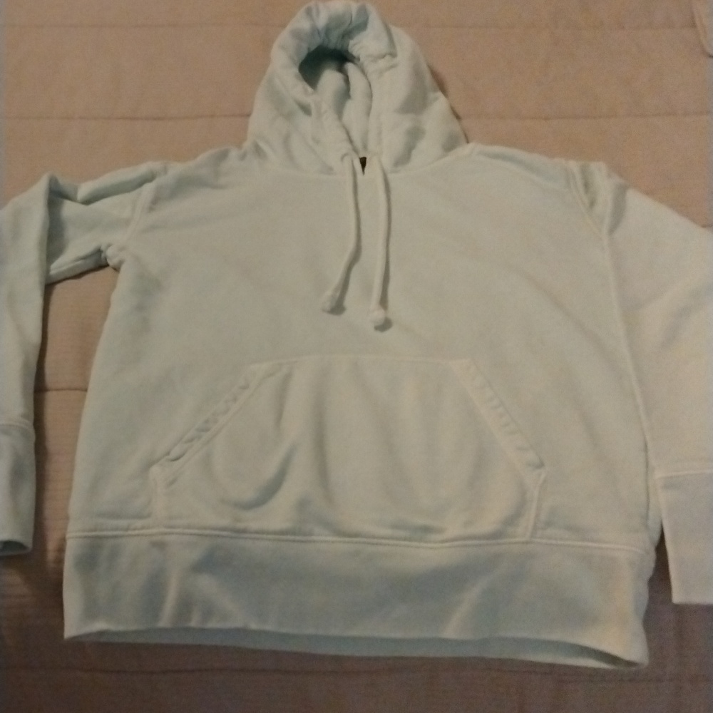 Light blue women J Crew sweatshirt